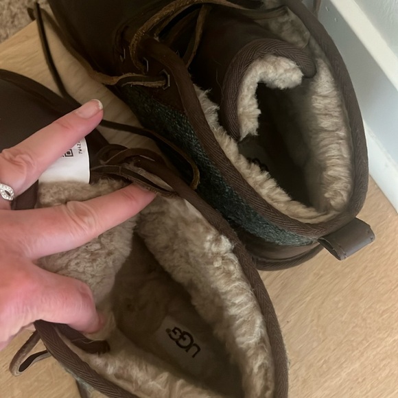 Ugg Nuemel Herringbone Lace Boots - Picture 2 of 6